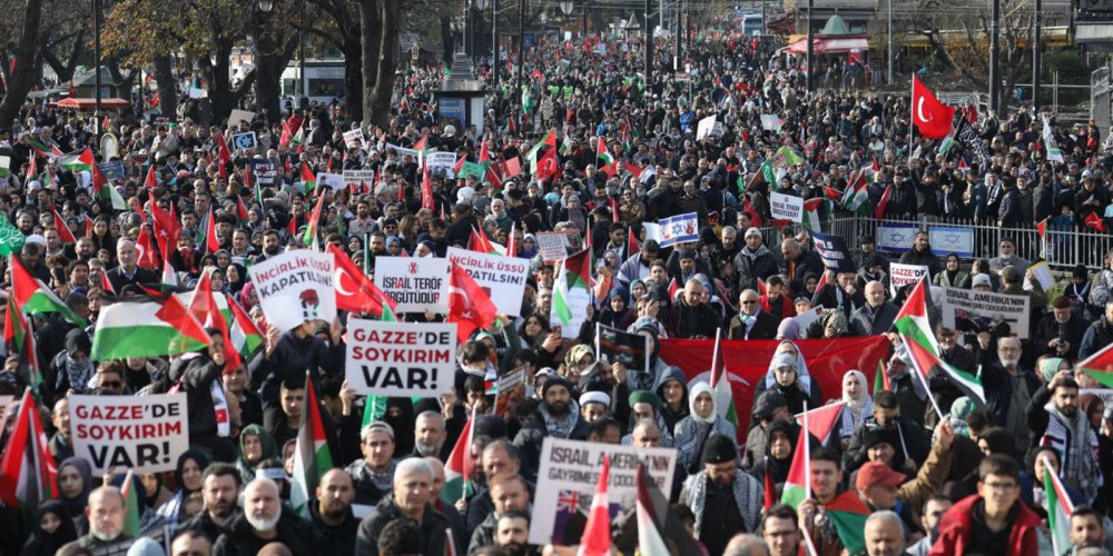 türkiye filistin protestoları
