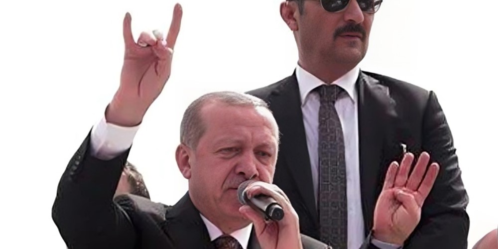 erdoğan bozkurt işareti